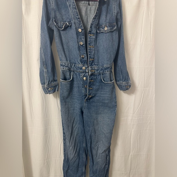 Zara Pants - Zara denim jumpsuit